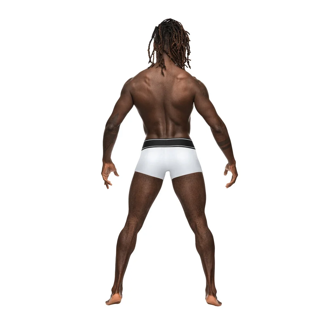 Male Power Modal Rib Pouch Short XL czarne szorty z kieszenią — zdjęcie 3
