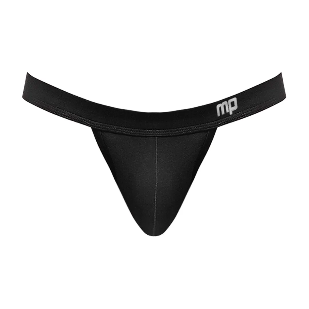 Male Power Pure Comfort Modal LXL - Stringi męskie z panelem i szerokim pasem — zdjęcie 4