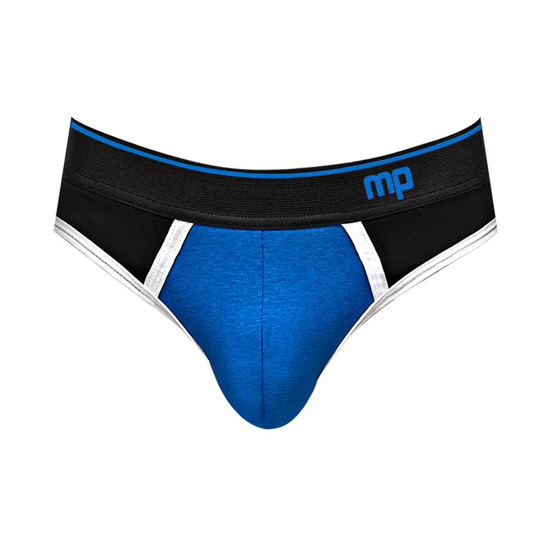 Male Power Retro Sport Panel Stringi męskie kolorowe wstawki L — zdjęcie 5