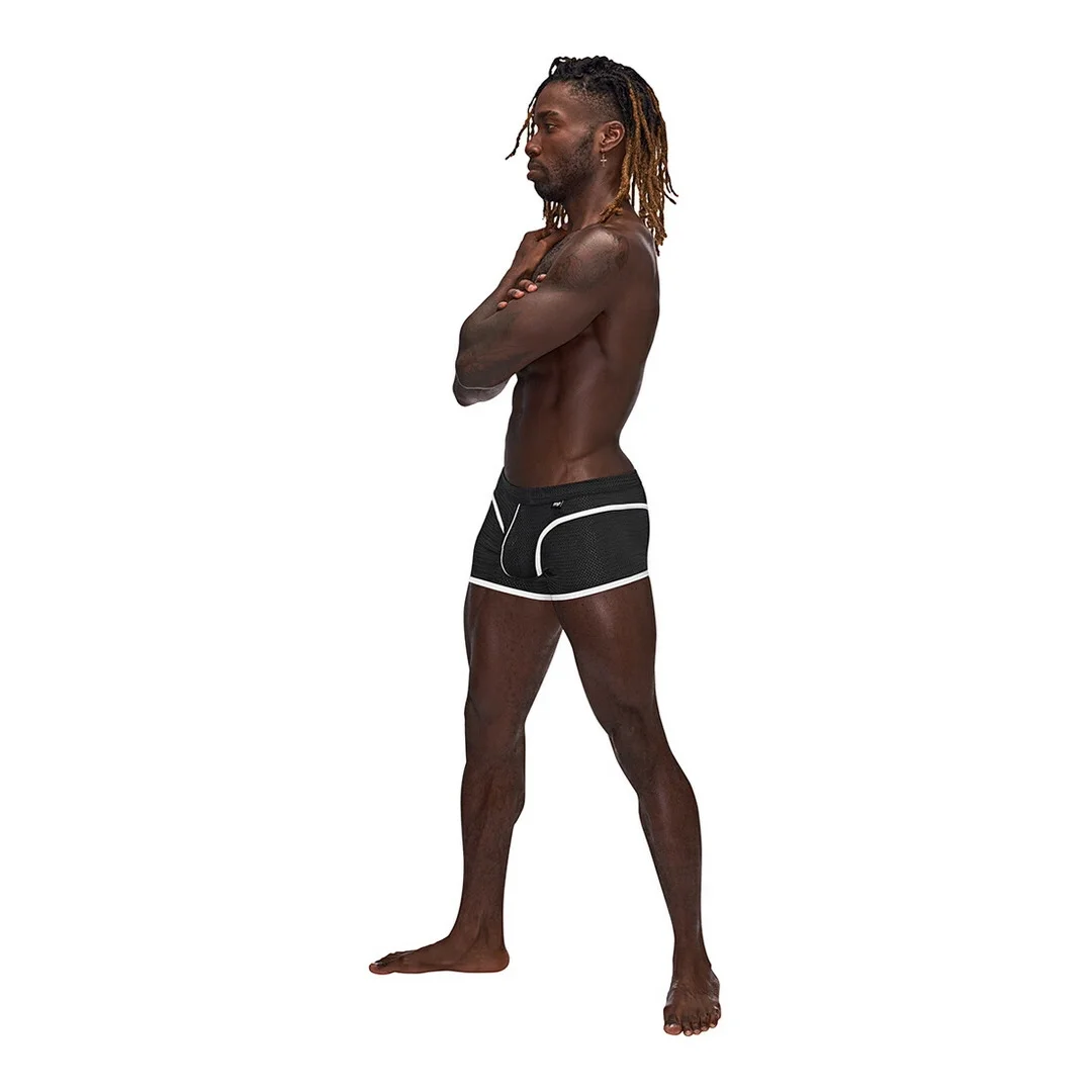 Male Power Sport Mesh Mini Short S - sportowe szorty z elastycznego materiału — zdjęcie 2