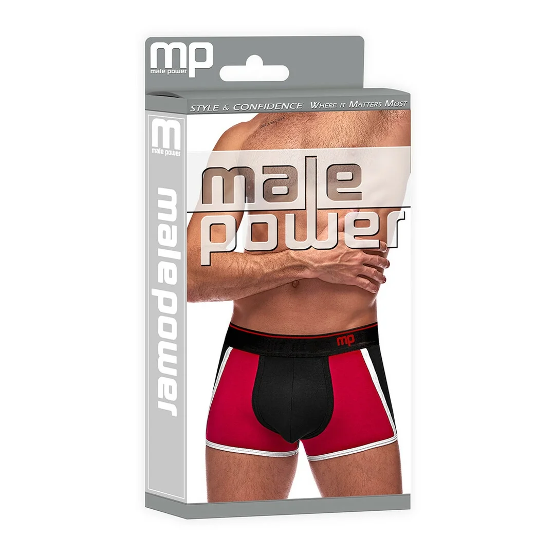 Male Power Szorty Retro Komfortowy Stretch Bawełniany czarne S — zdjęcie 2