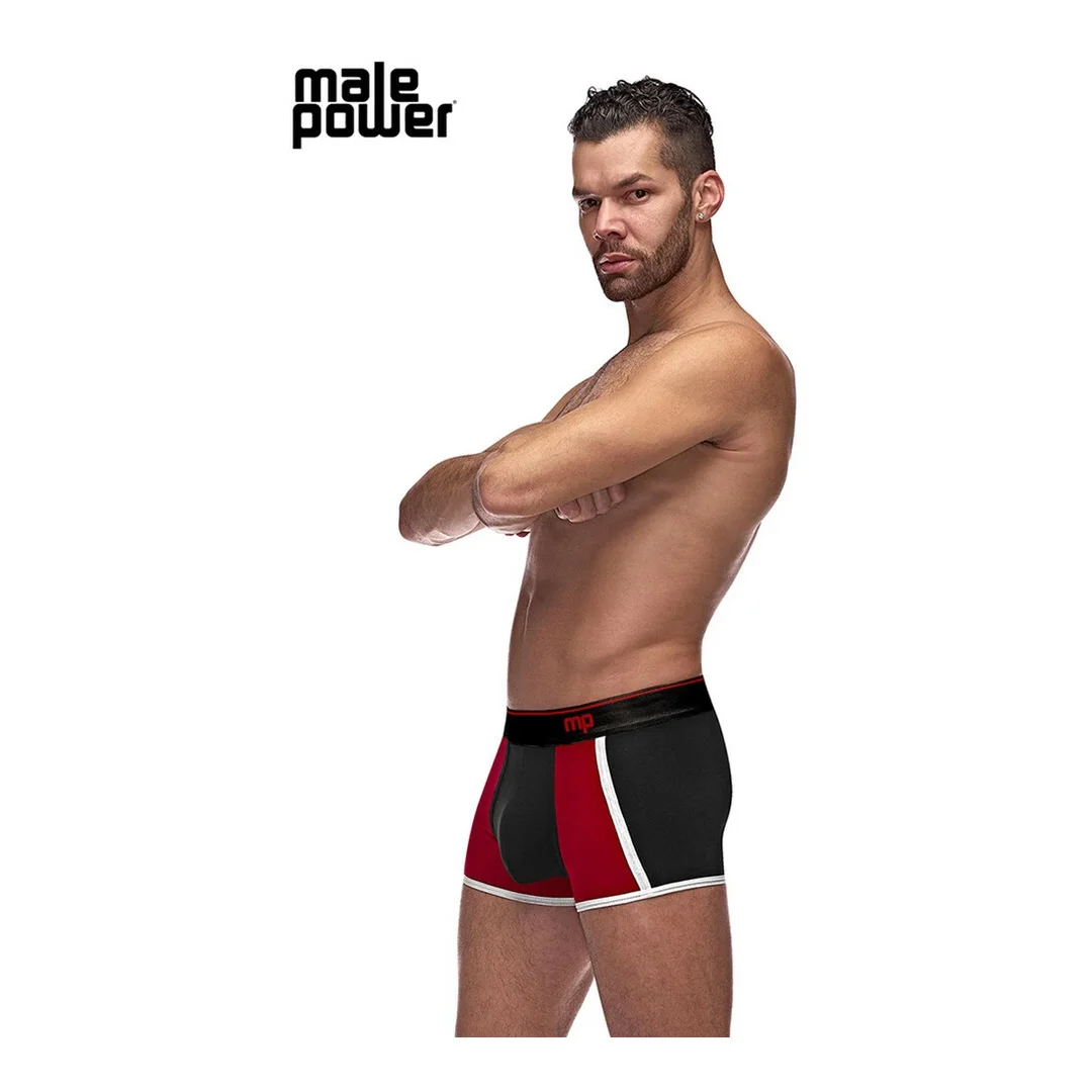 Male Power Szorty Retro Komfortowy Stretch Bawełniany czarne S — zdjęcie 3