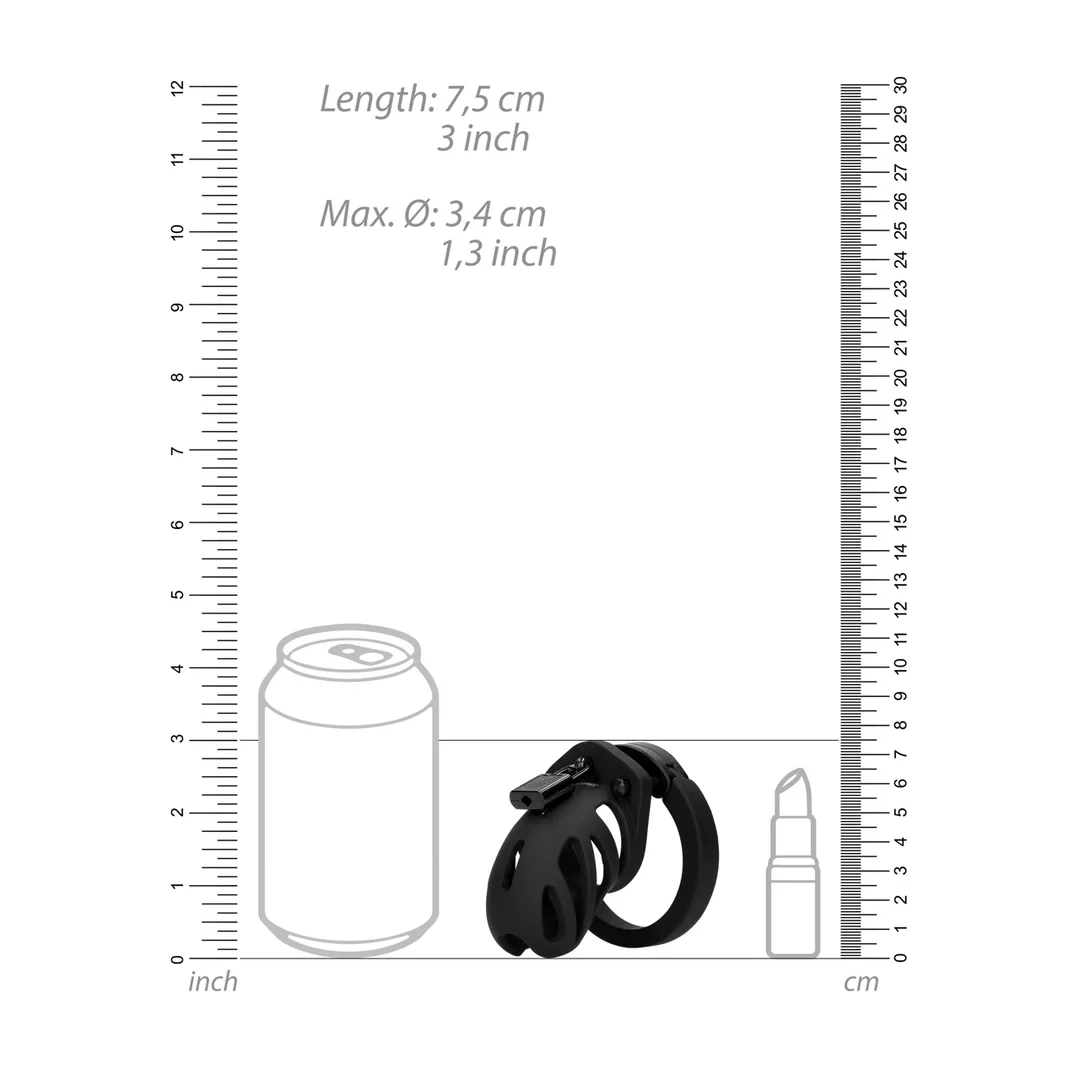 Mancage Model 6.5 cm - System blokujący, silikon medyczny, regulowany — zdjęcie 7