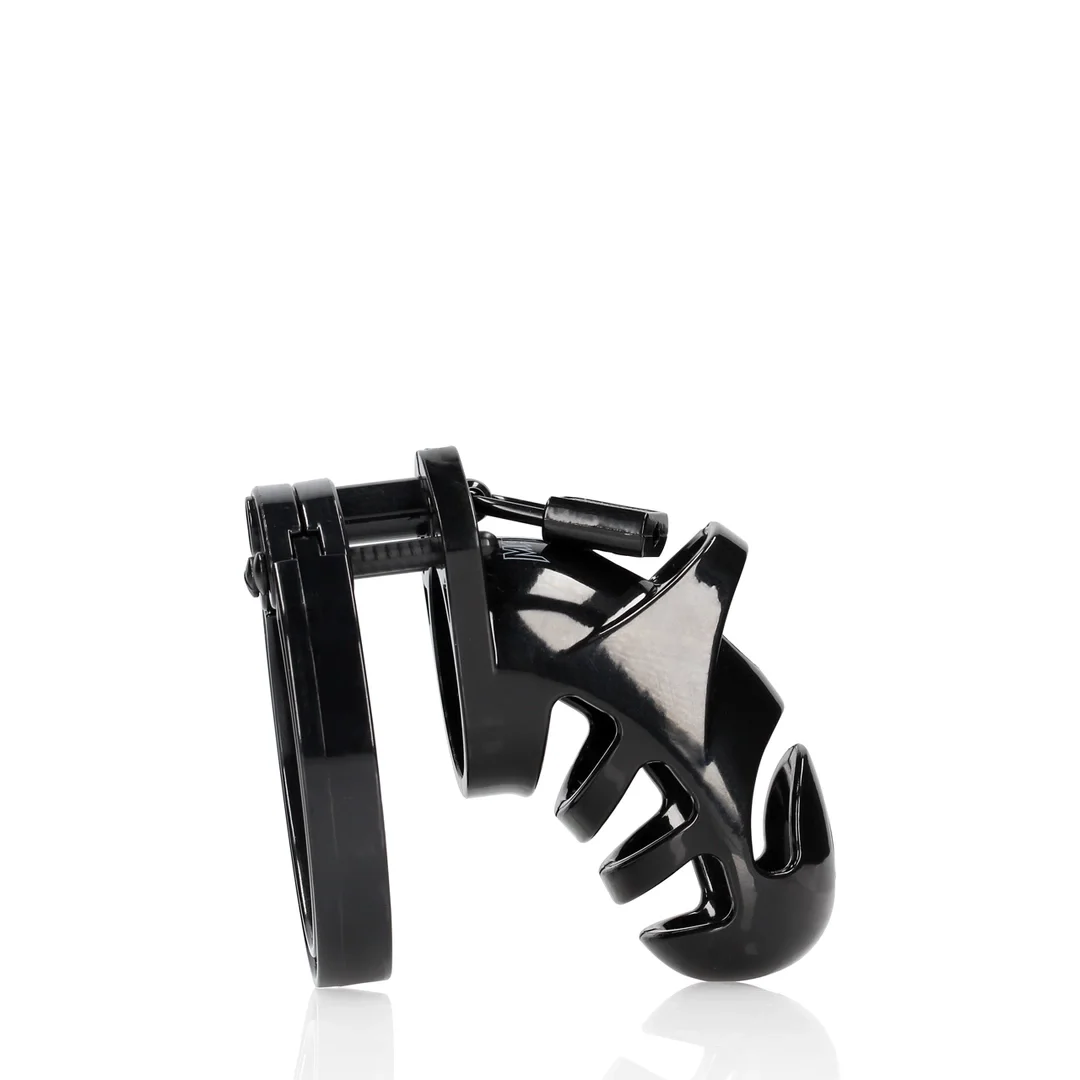 ManCage Model 9 cm - Anatomiczna klatka z poliwęglanu z wentylacją — zdjęcie 4