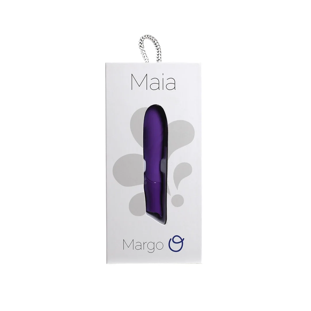 Margo Silicone - Wibrator silikonowy 10 trybow, miękka powierzchnia — zdjęcie 2