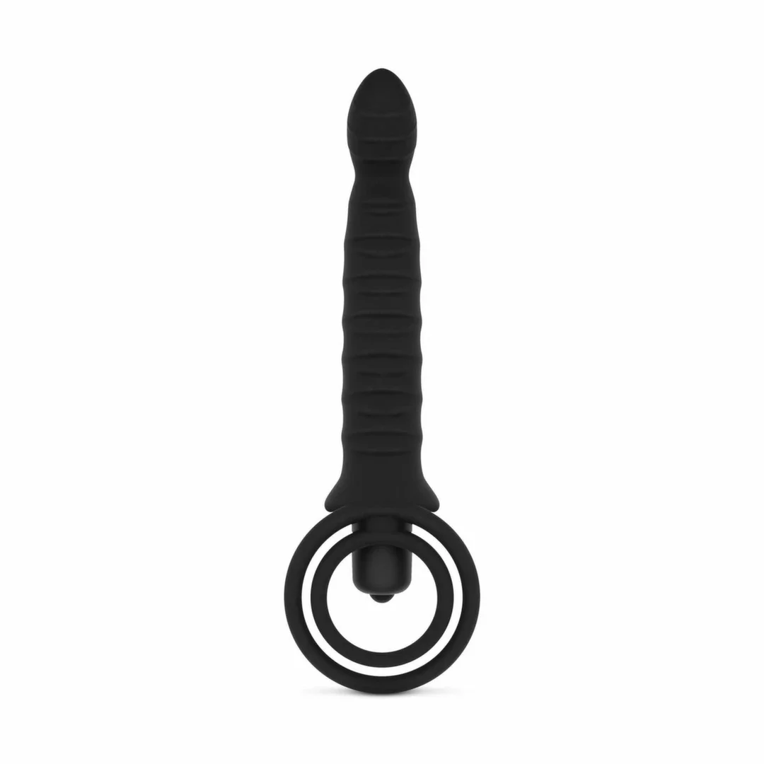 Men Only - System wibracyjny z pierścieniem, 10 trybow, czarny — zdjęcie 2