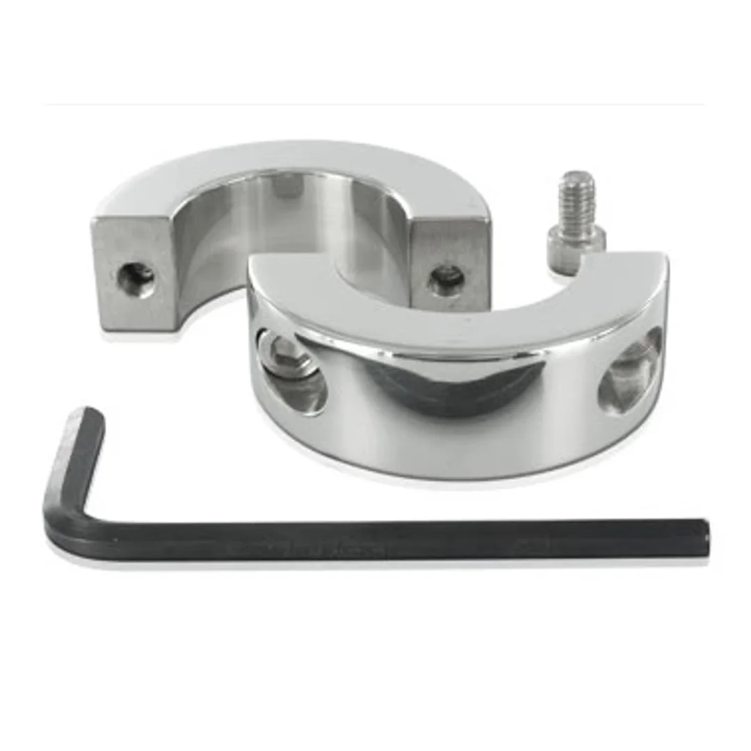 Metal Hard pierścień stalowy 14 mm - anatomiczny model z kluczem — zdjęcie 2