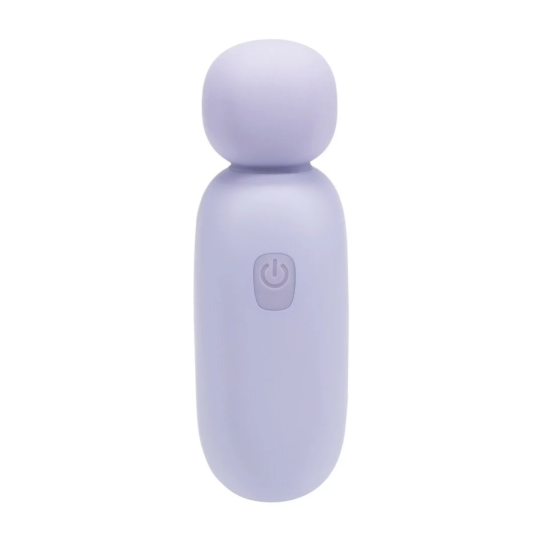 Mochi Mini Chunky Wand Lavender - kompaktowy masażer silikonowy 8-funkcyjny — zdjęcie 4