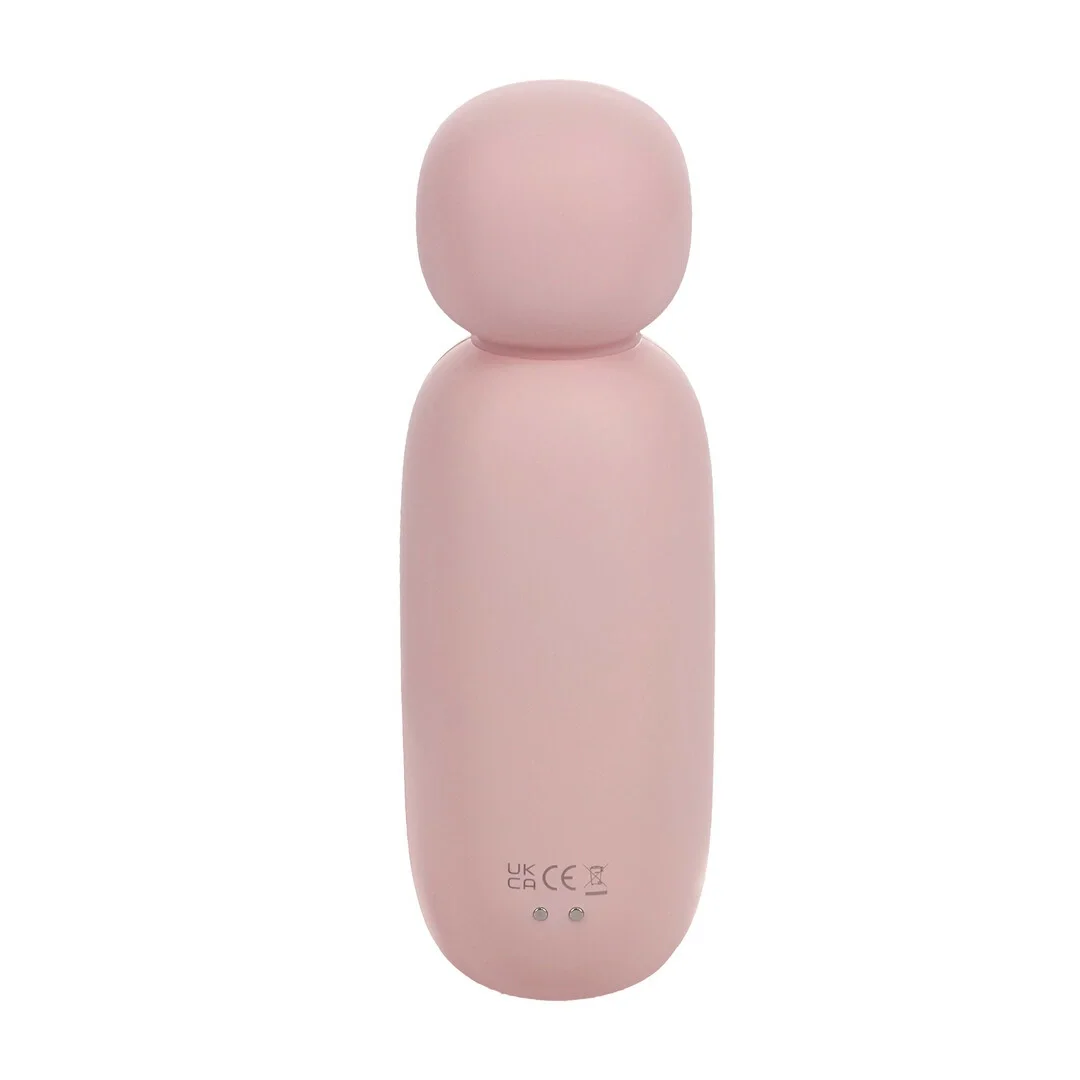 Mochi Mini Chunky Wand Pink - kompaktowy masażer silikonowy 8 trybow — zdjęcie 3
