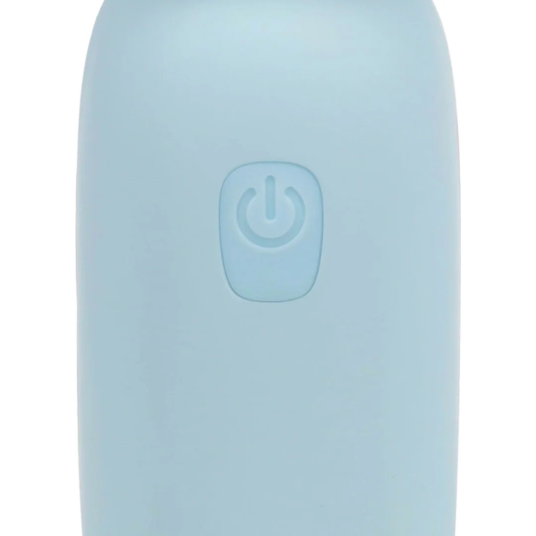 Mochi Mini Chunky Wand Vibrator Blue - kompaktowy masażer silikonowy — zdjęcie 5
