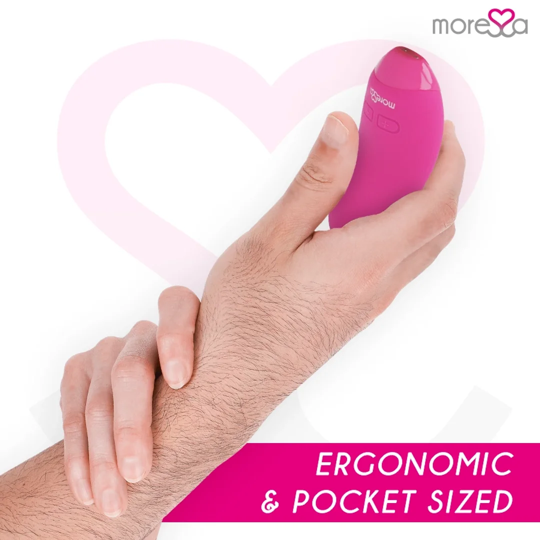 Moressa Blossom Mini Masażer Intymny Rożowy, 6 Trybow, IPX7, 78mm — zdjęcie 8
