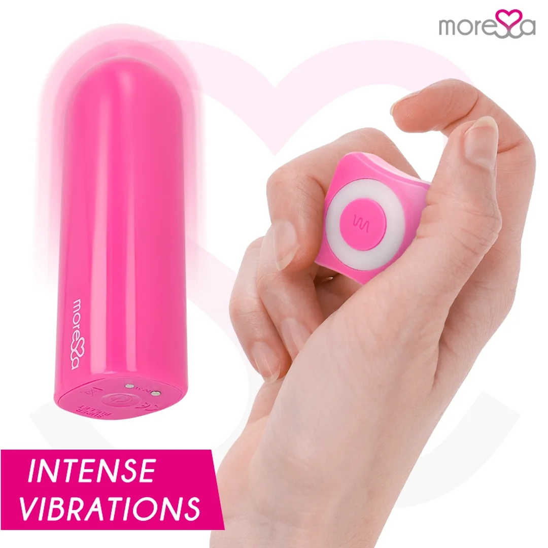 Moressa Ivy Pink - Kompaktowy stymulator podrożny 6 trybow, silikon medyczny — zdjęcie 6