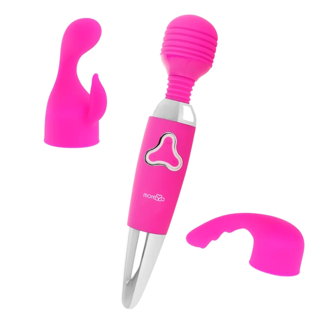 Moressa Odilon Premium - Masażer silikonowy USB, 7 trybow, 25 cm — zdjęcie 2