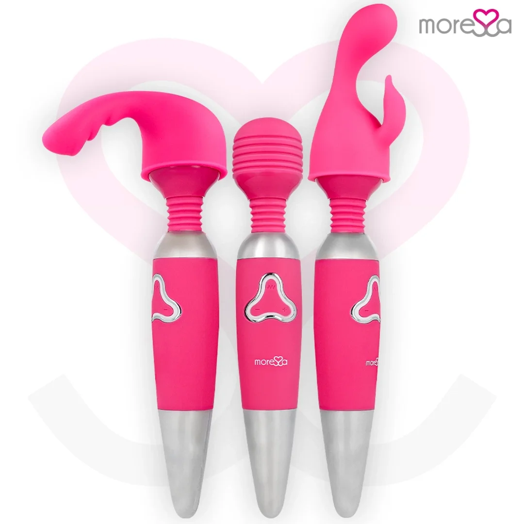 Moressa Odilon Premium - Masażer silikonowy USB, 7 trybow, 25 cm — zdjęcie 5
