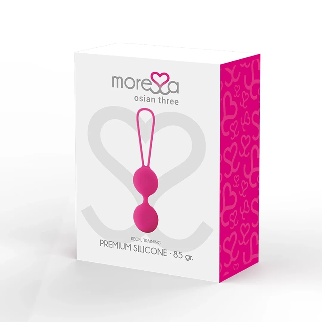 Moressa Osian Three - silikonowy system do ćwiczeń mięśni miednicy 85g — zdjęcie 3