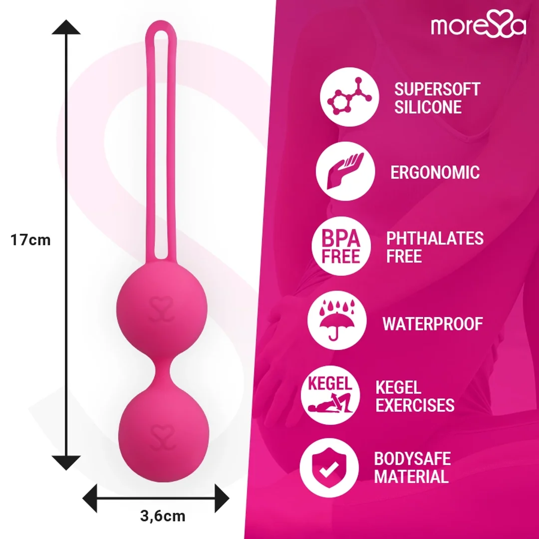 Moressa Osian Three - silikonowy system do ćwiczeń mięśni miednicy 85g — zdjęcie 7