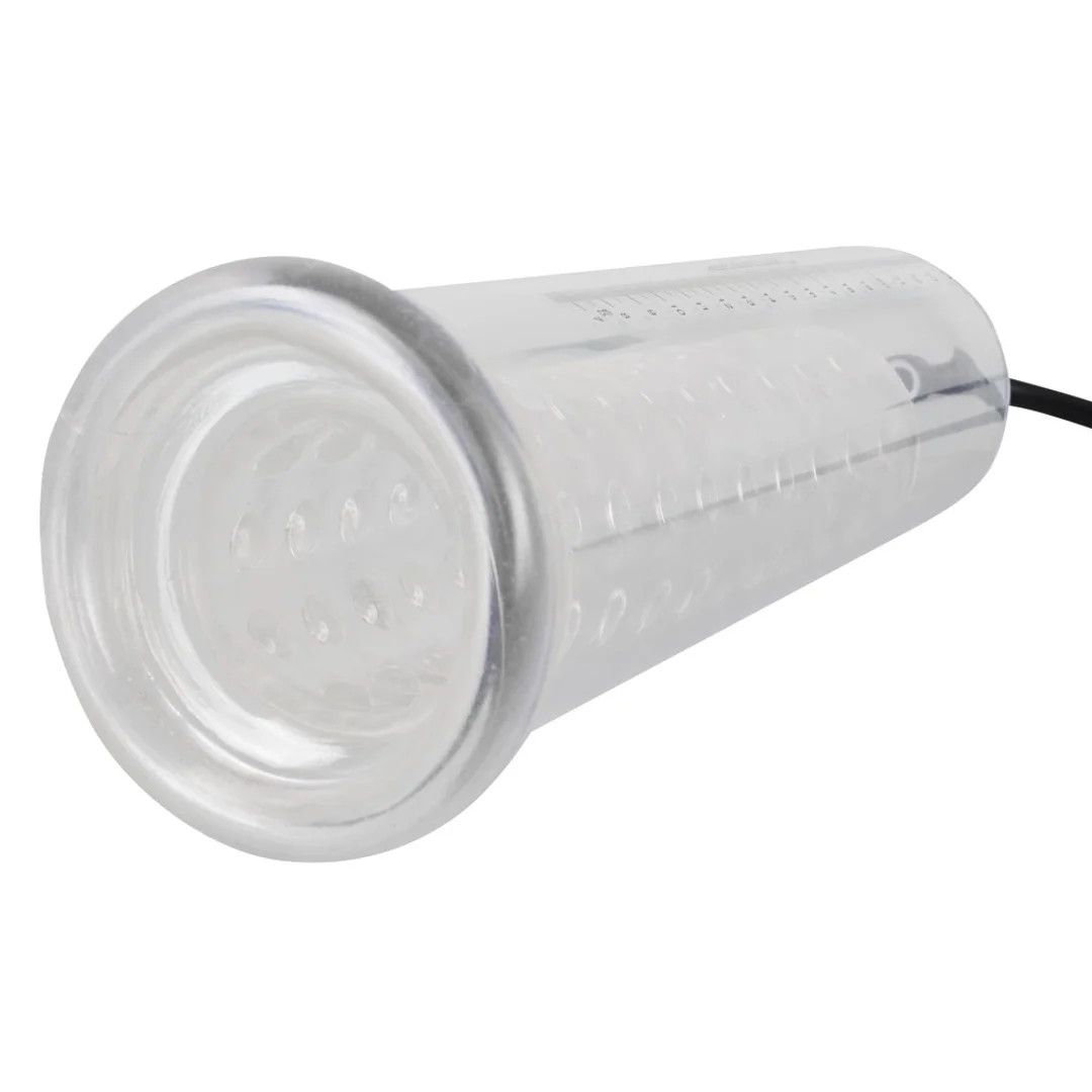 Mr. Boner Pompa Prożniowa Ręczna 25cm Skala Cylinder Silikonowy Rękaw — zdjęcie 6