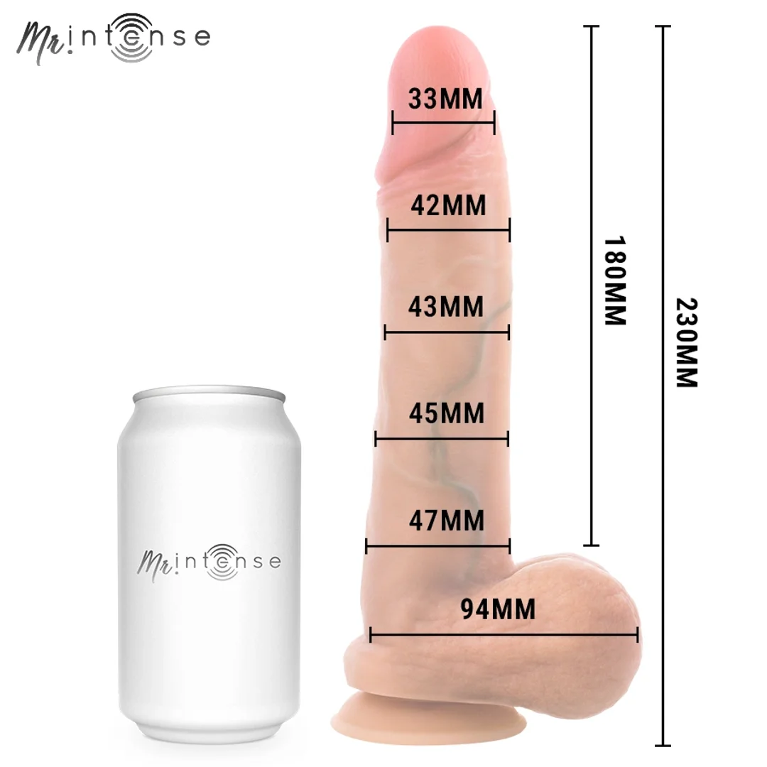 MR INTENSE Gary L silikonowy model anatomiczny z przyssawką 23 cm — zdjęcie 4