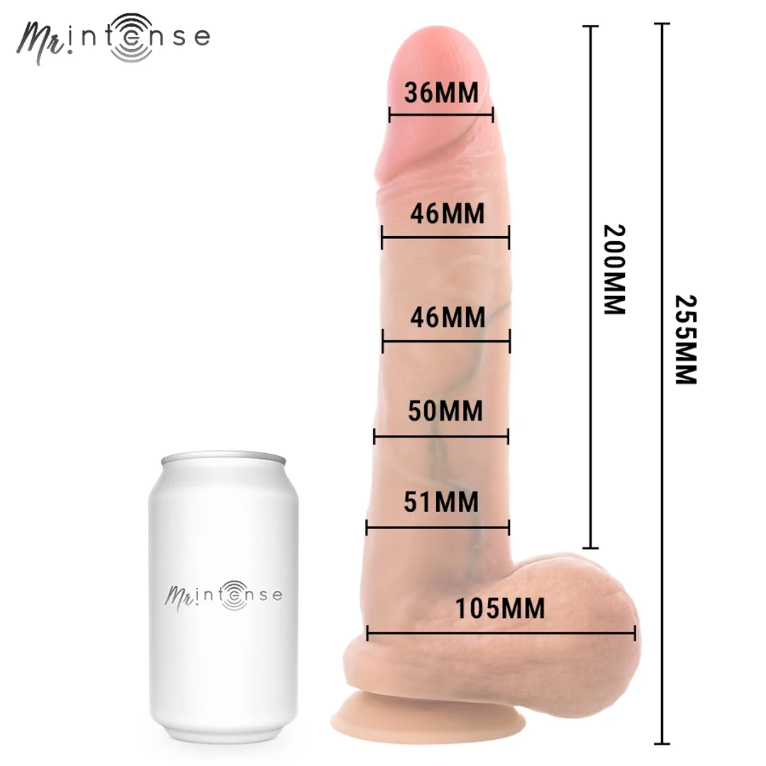 MR INTENSE Gary XL silikonowy model anatomiczny z przyssawką 25,5 cm — zdjęcie 5