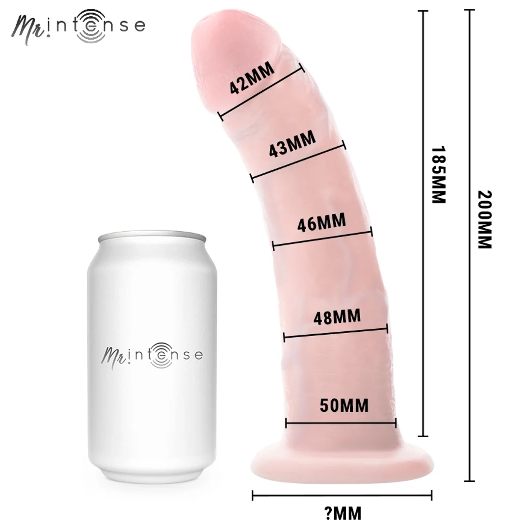 MR INTENSE Terence Medium 20 cm silikonowy model anatomiczny z przyssawką — zdjęcie 6