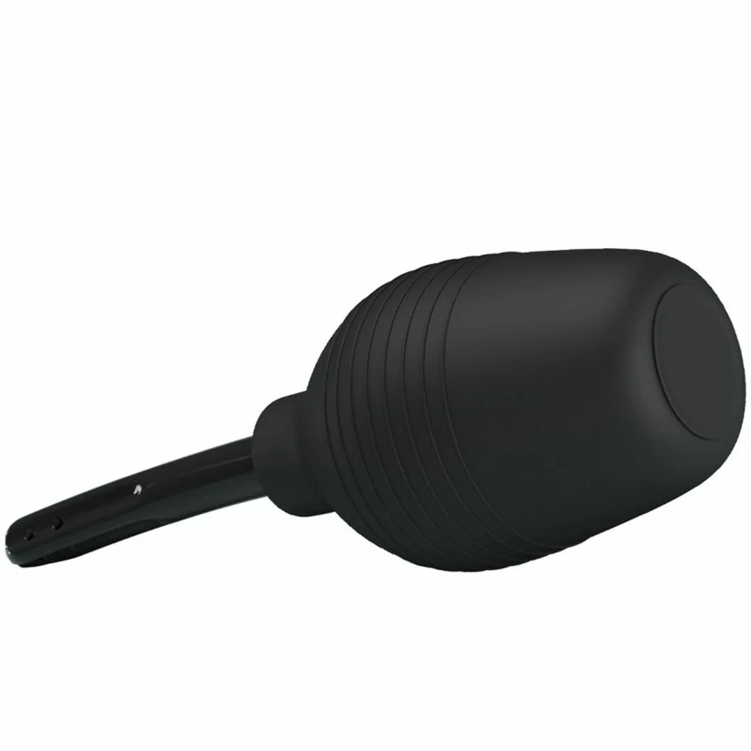 MR PLAY Prysznic higieniczny czarny - duża gruszka, silikonowy model — zdjęcie 2
