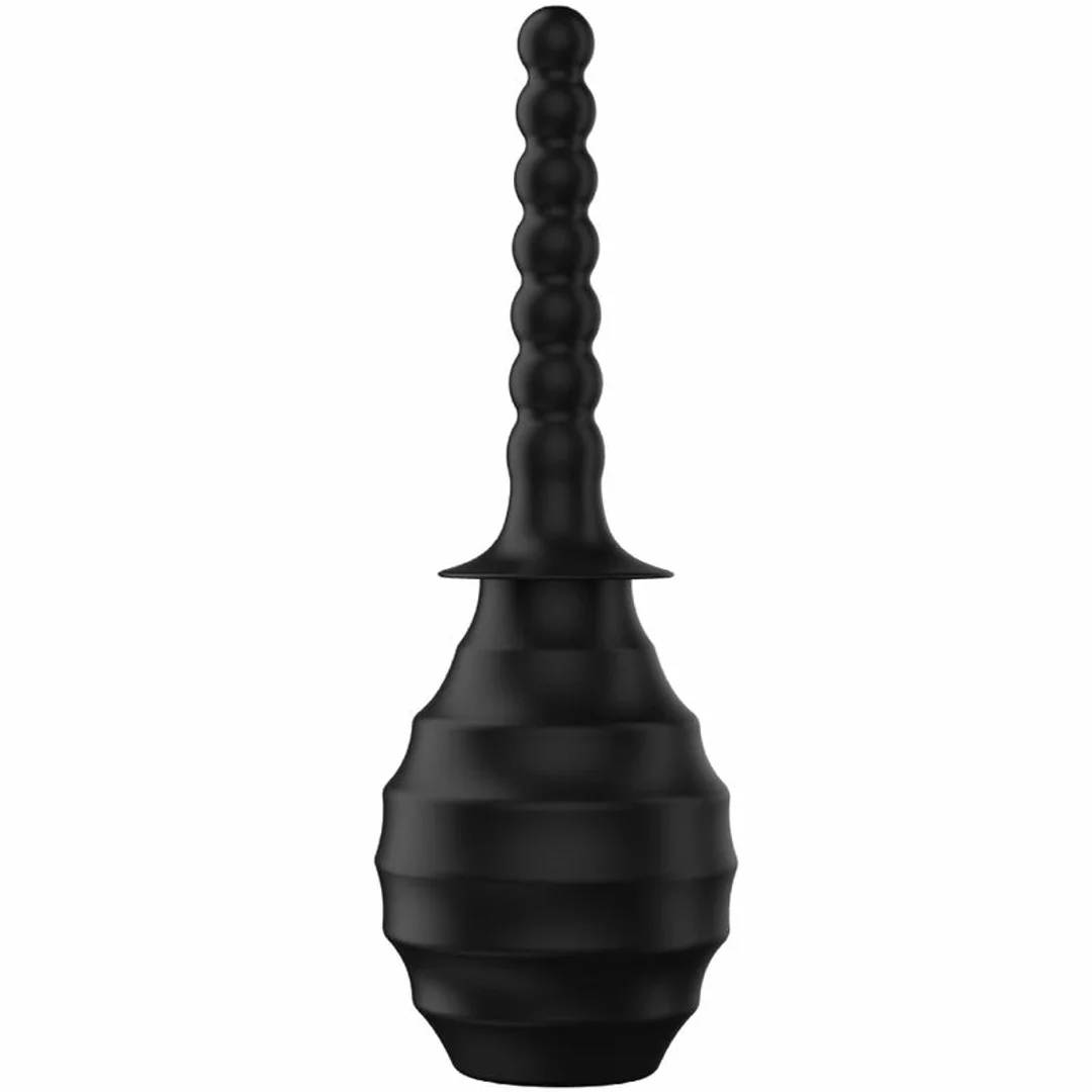 MR PLAY Wibracyjny masażer zdalnie sterowany, czarny, silikonowy — zdjęcie 2