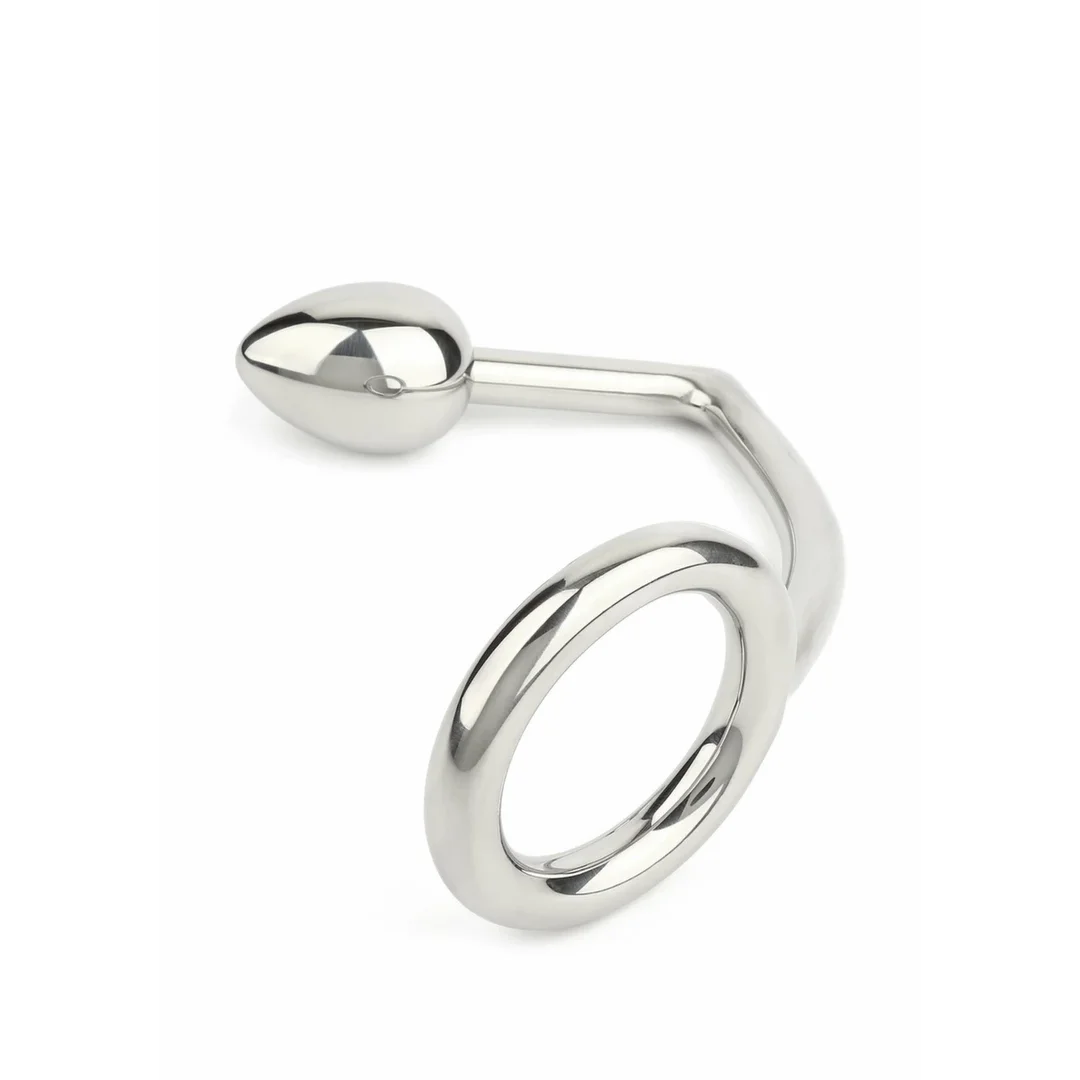 Mr. Steel Ass Hitch Egg 30 mm z pierścieniem 40 mm stal nierdzewna — zdjęcie 5