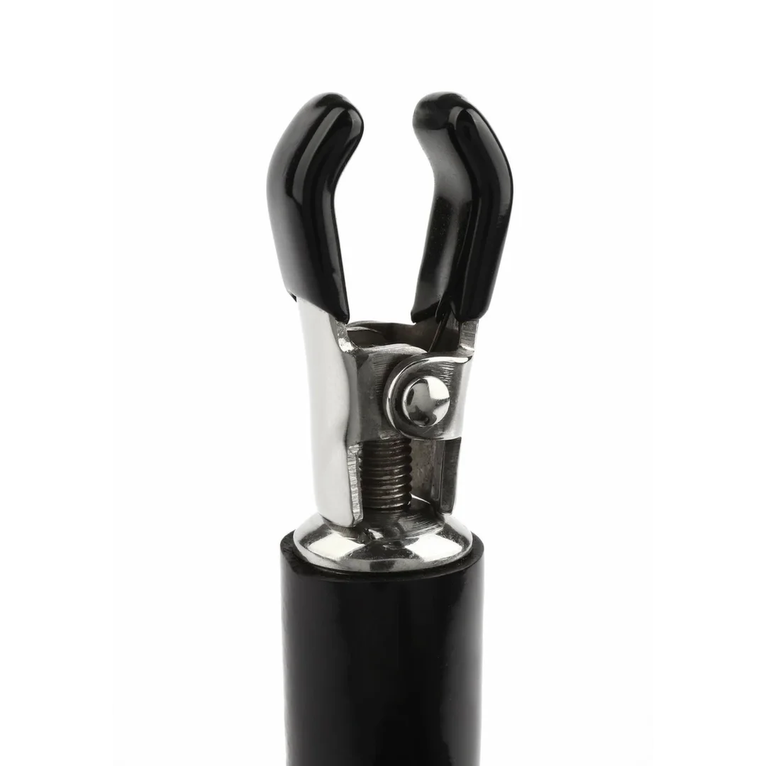 Mr. Steel Barrel Tit Clamps z pierścieniem, regulowane, stal nierdzewna — zdjęcie 6