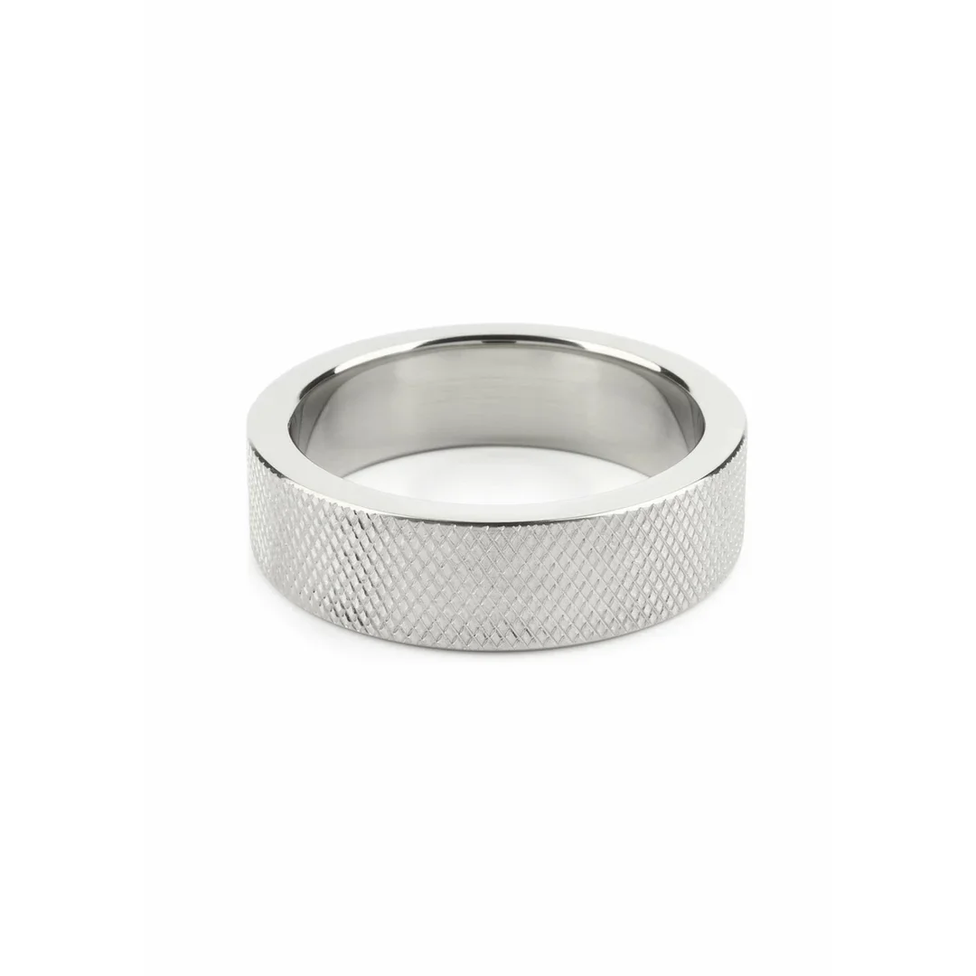 Mr. Steel CrissCross C-Ring 45mm stalowy pierścień anatomiczny — zdjęcie 5