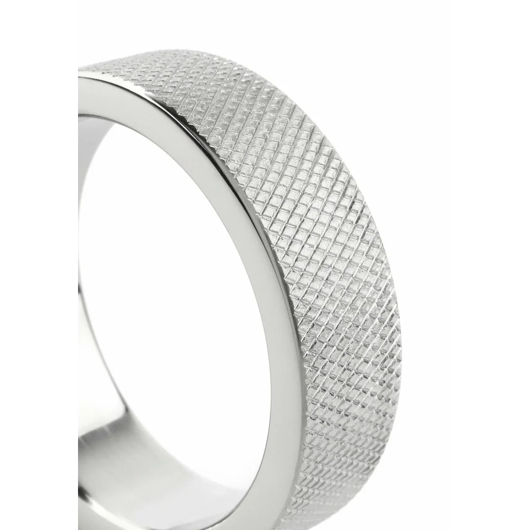 Mr. Steel CrissCross C-Ring 45mm stalowy pierścień anatomiczny — zdjęcie 6