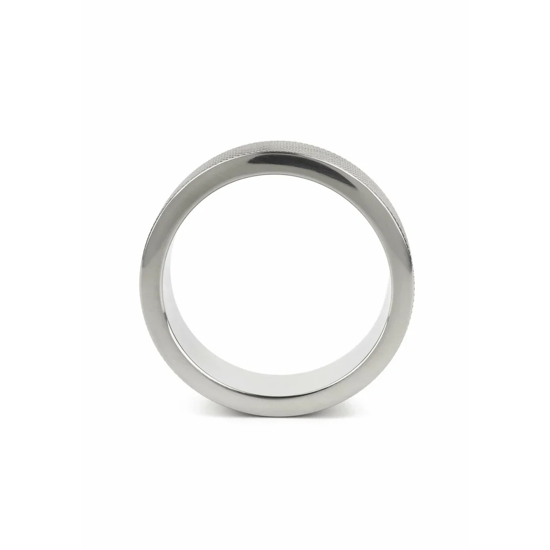 Mr. Steel CrissCross C-Ring 50mm stalowy pierścień anatomiczny — zdjęcie 4
