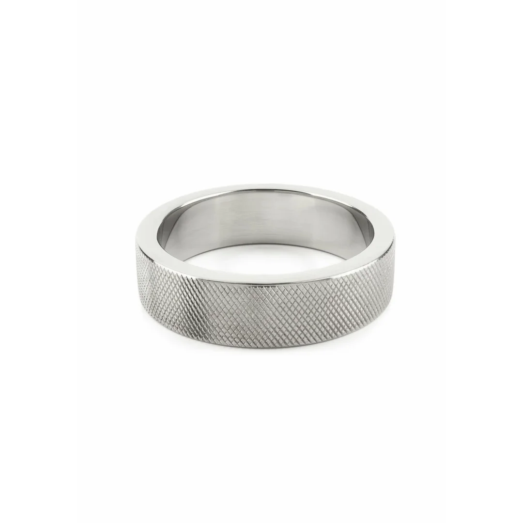 Mr. Steel CrissCross C-Ring 50mm stalowy pierścień anatomiczny — zdjęcie 5
