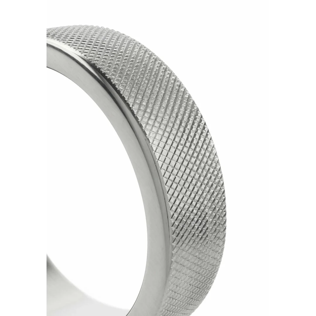 Mr. Steel CrissCross C-Ring 50mm stalowy pierścień anatomiczny — zdjęcie 6