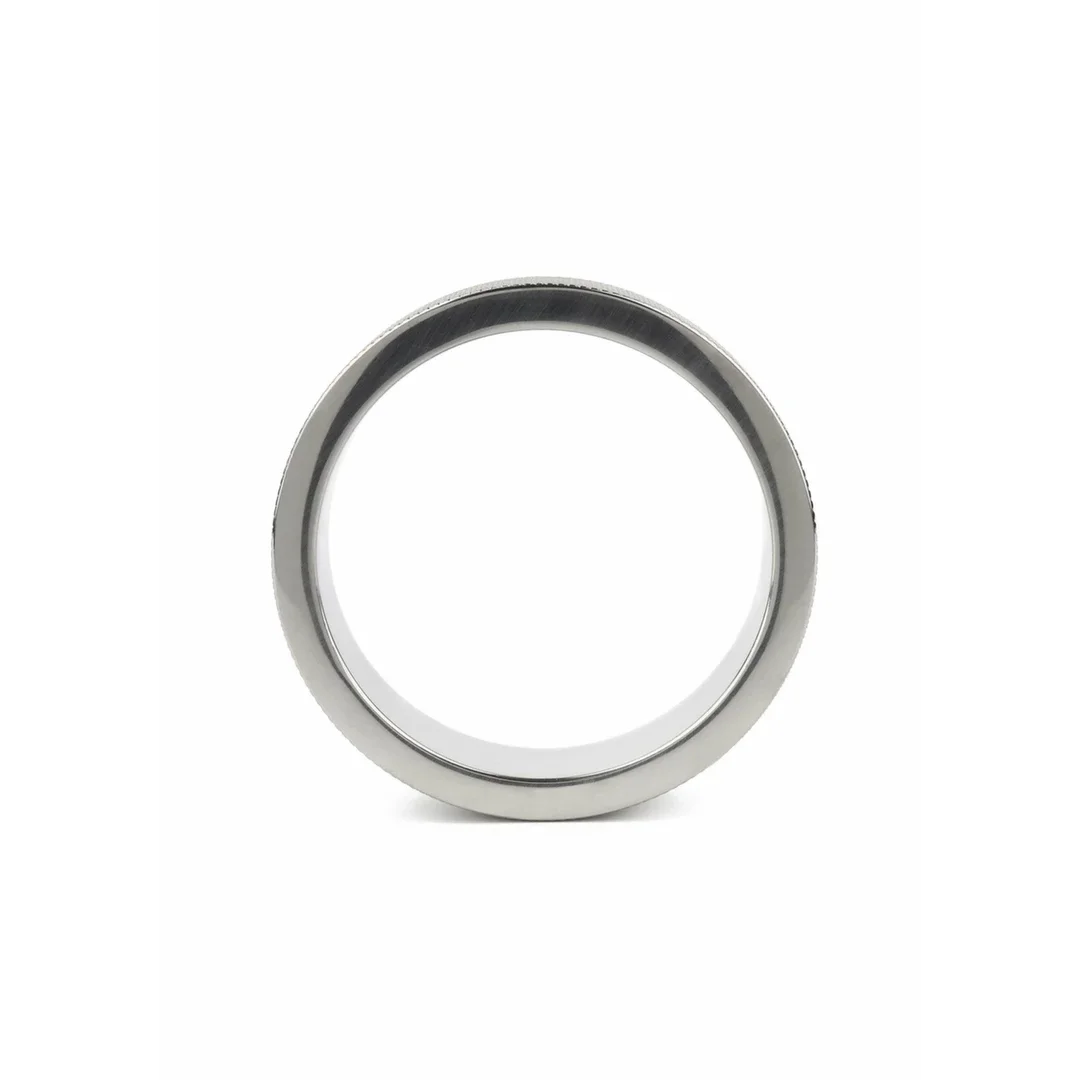 Mr. Steel CrissCross C-Ring 55mm stalowy pierścień anatomiczny — zdjęcie 4