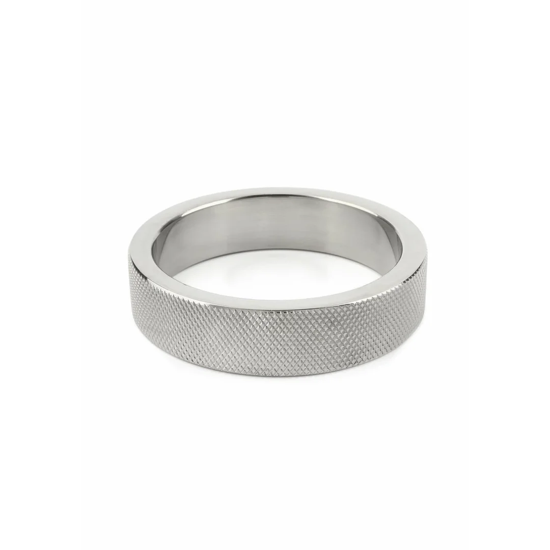 Mr. Steel CrissCross C-Ring 55mm stalowy pierścień anatomiczny — zdjęcie 5