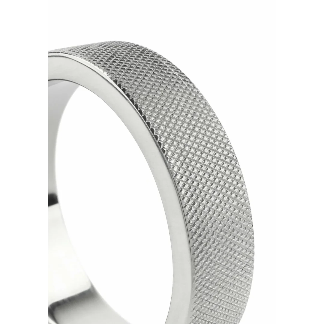 Mr. Steel CrissCross C-Ring 55mm stalowy pierścień anatomiczny — zdjęcie 6