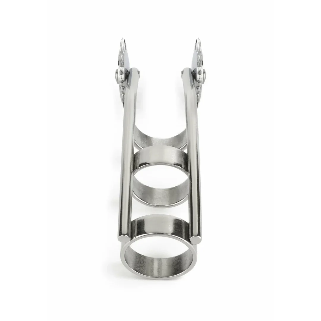 Mr. Steel Double Finger Pinwheel - stalowy model z podwojnym kołkiem sensorycznym — zdjęcie 4