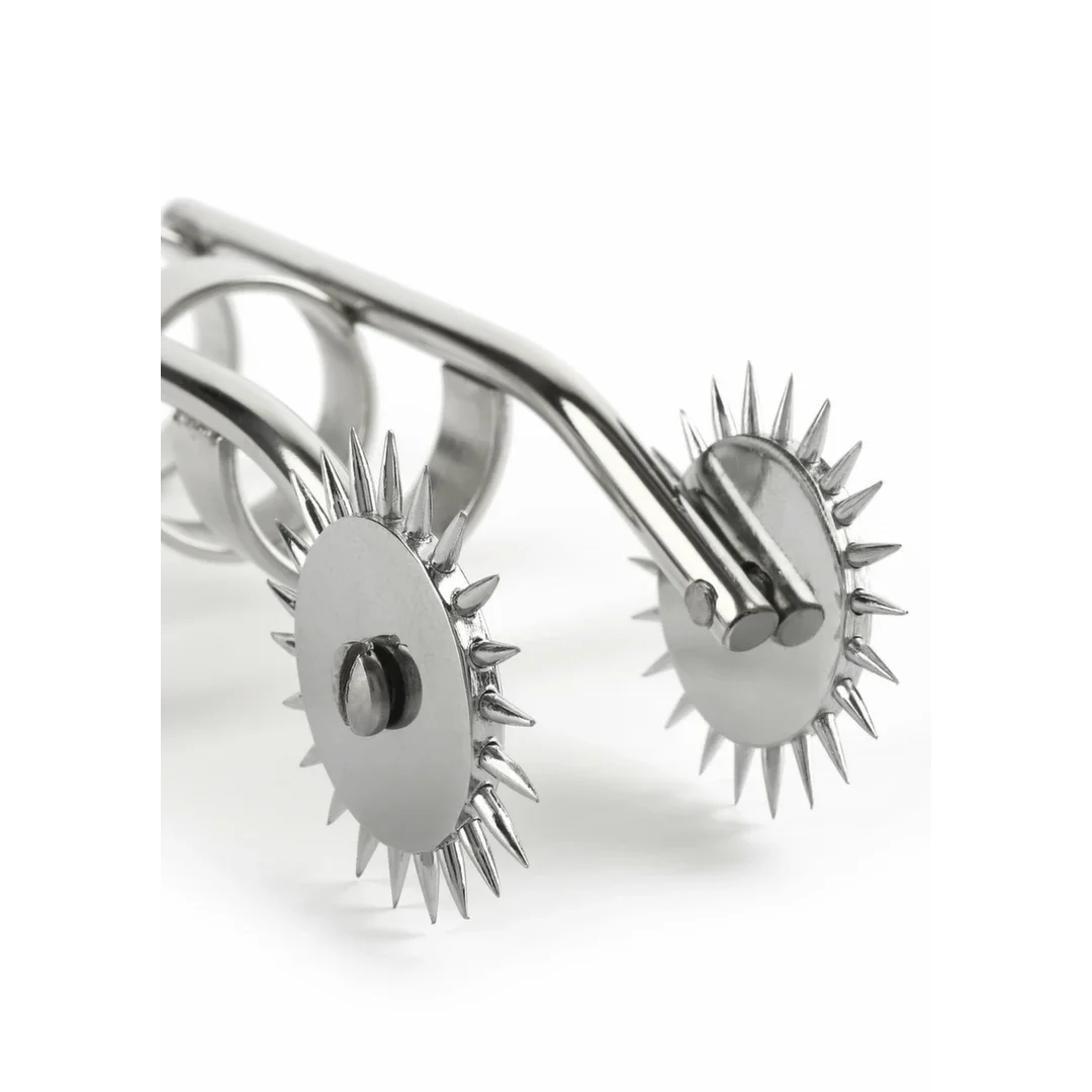 Mr. Steel Double Finger Pinwheel - stalowy model z podwojnym kołkiem sensorycznym — zdjęcie 6