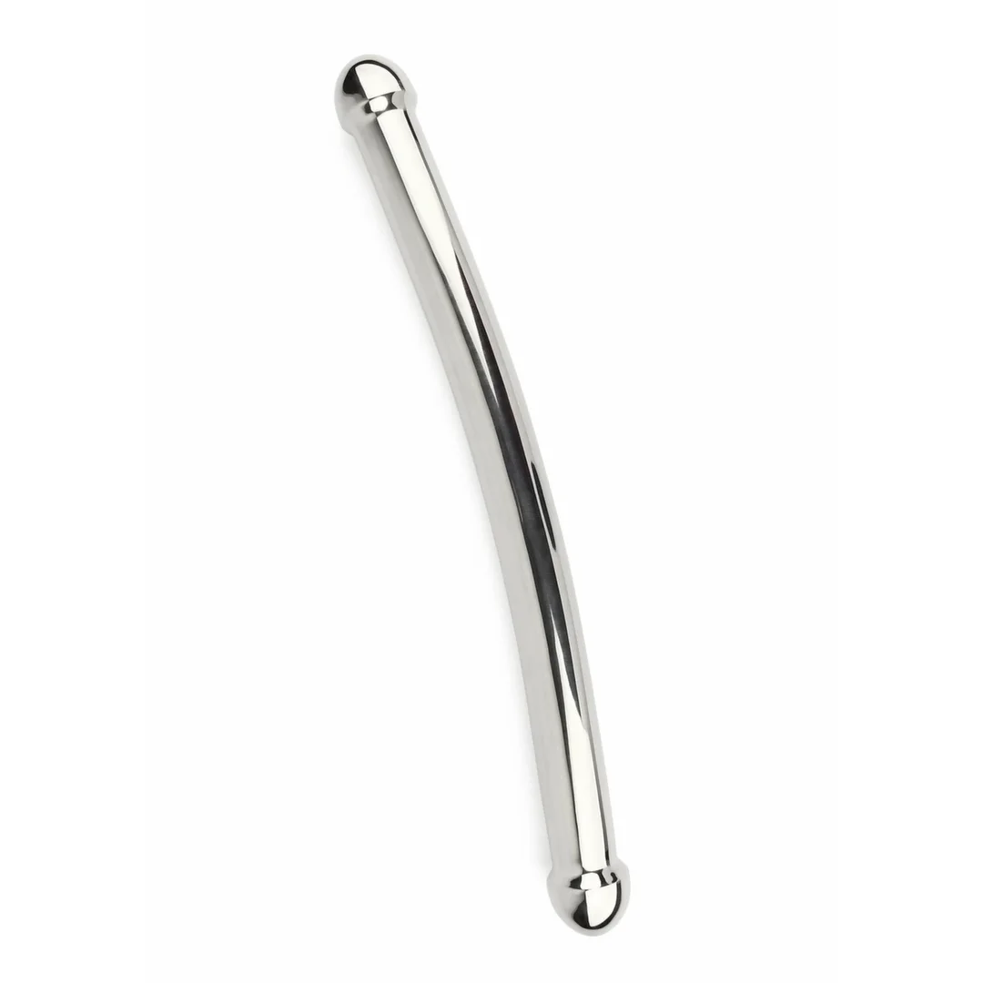Mr. Steel Double Header stalowy dwustronny masażer anatomiczny 32 cm — zdjęcie 4
