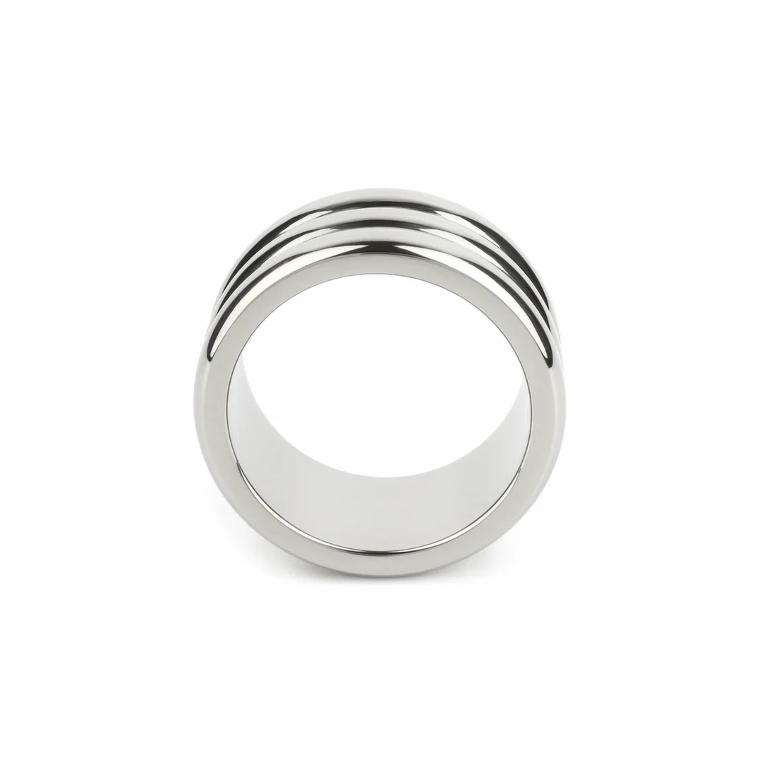 Mr. Steel Elegant Deep C-Ring 40mm stalowy pierścień anatomiczny — zdjęcie 4