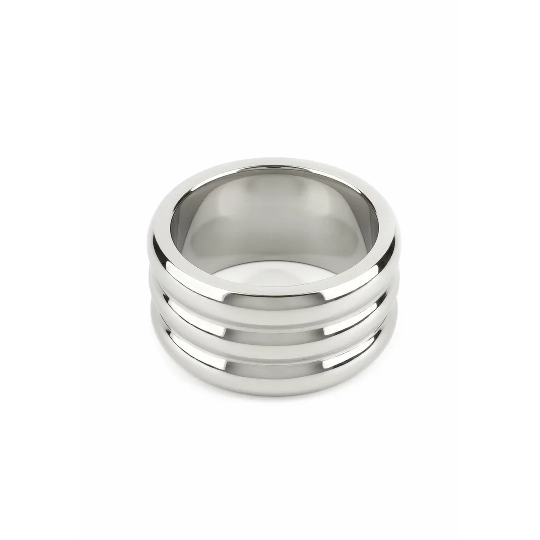 Mr. Steel Elegant Deep C-Ring 40mm stalowy pierścień anatomiczny — zdjęcie 5