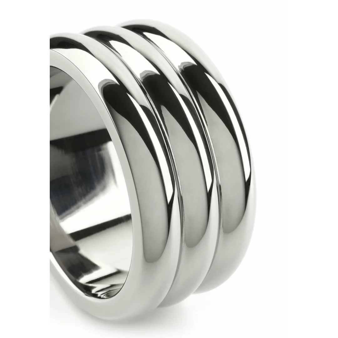Mr. Steel Elegant Deep C-Ring 45mm stalowy pierścień anatomiczny — zdjęcie 6