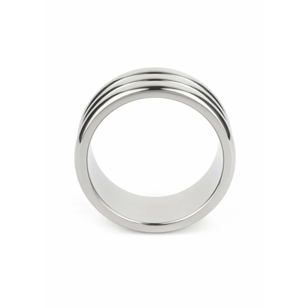 Mr. Steel Elegant Deep C-Ring 50mm stalowy pierścień anatomiczny — zdjęcie 4