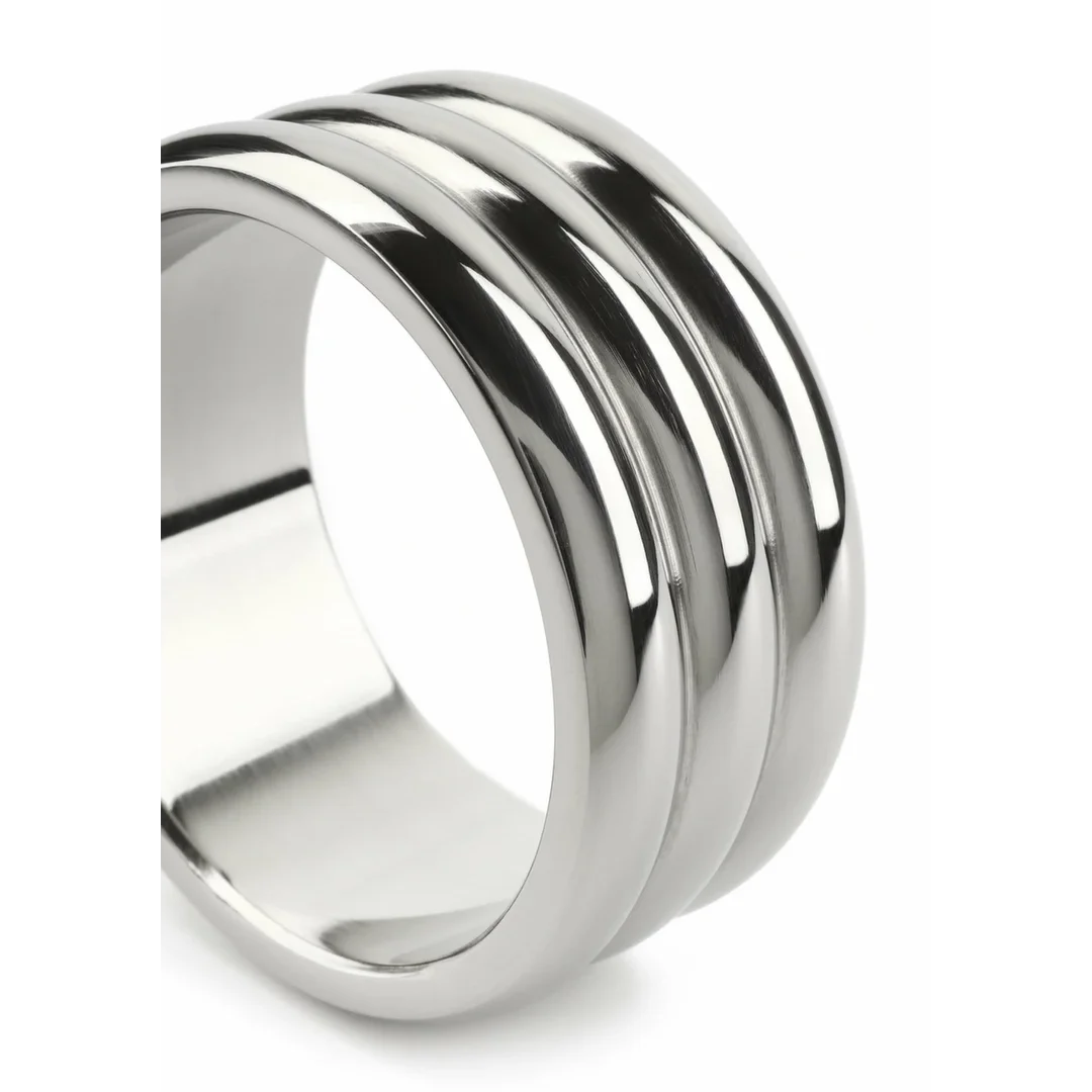 Mr. Steel Elegant Deep C-Ring 50mm stalowy pierścień anatomiczny — zdjęcie 6