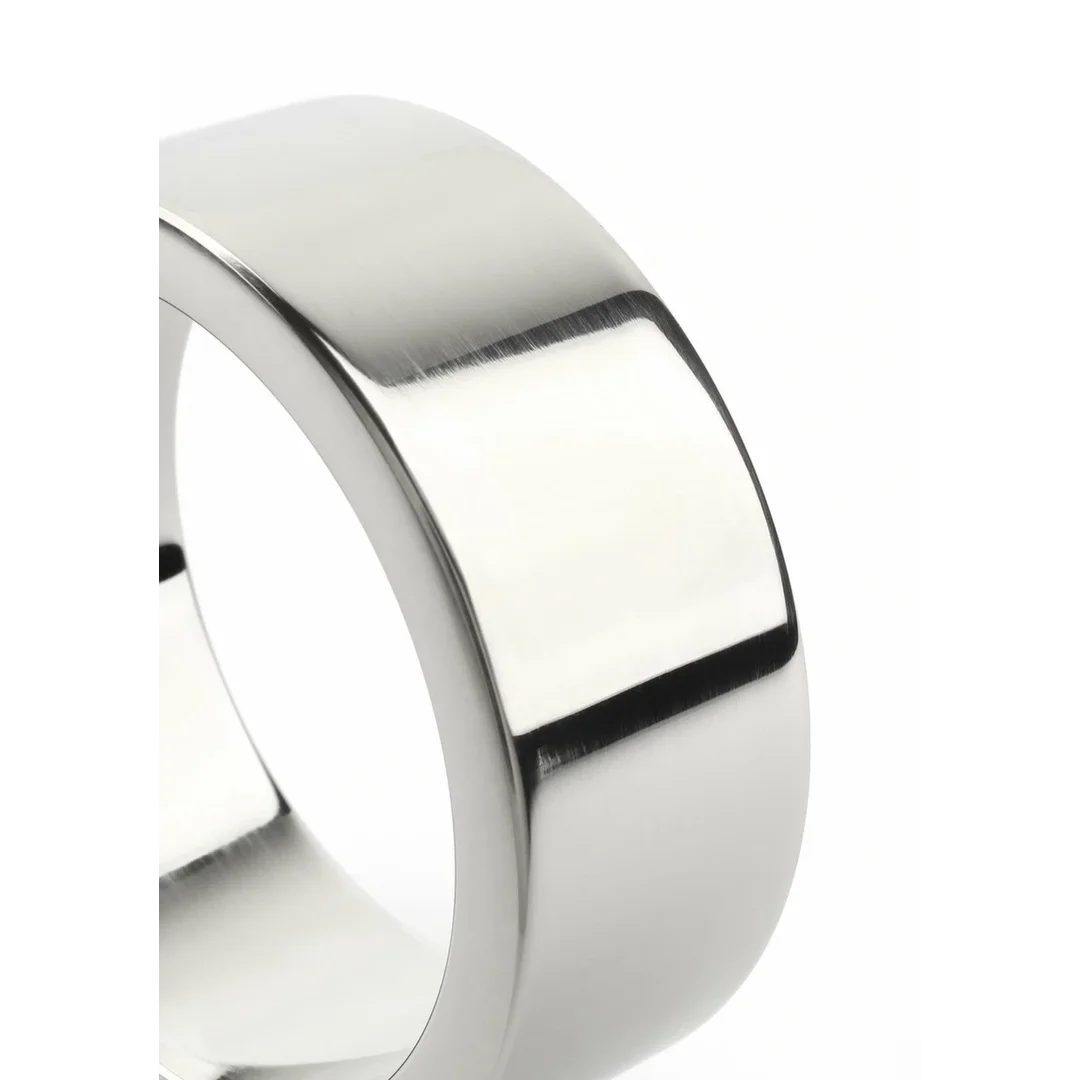 Mr. Steel Mega Wide Band C-Ring 45mm szeroka stalowa obręcz — zdjęcie 6
