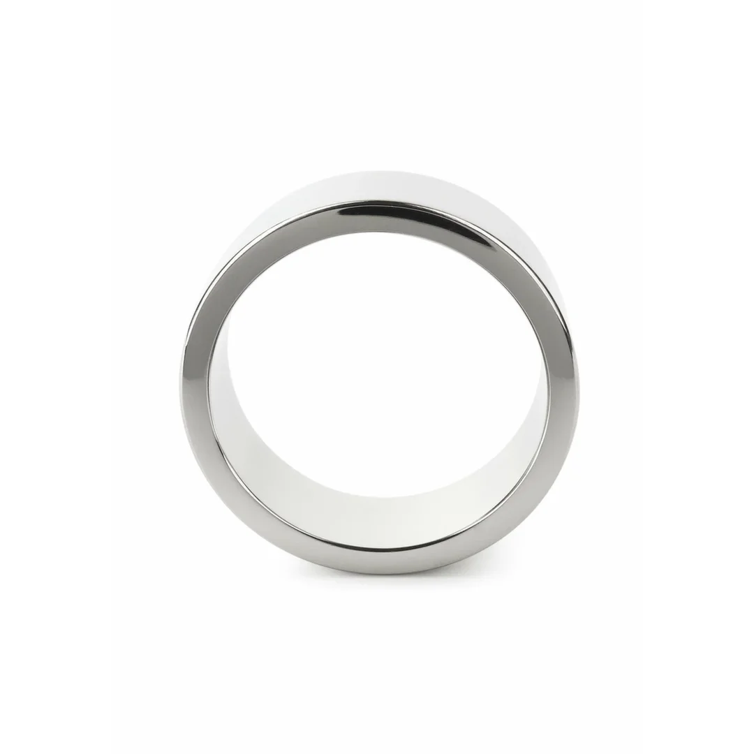 Mr. Steel Mega Wide Band C-Ring 50mm stalowy szeroki pierścień — zdjęcie 4