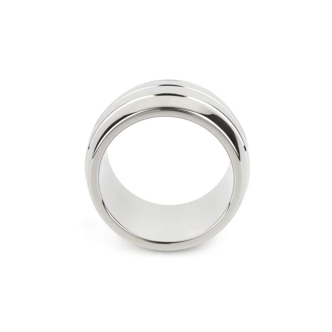 Mr. Steel Oval Barrel C-Ring 40mm stalowy pierścień anatomiczny — zdjęcie 4