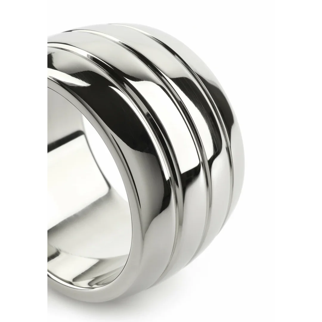Mr. Steel Oval Barrel C-Ring 40mm stalowy pierścień anatomiczny — zdjęcie 6