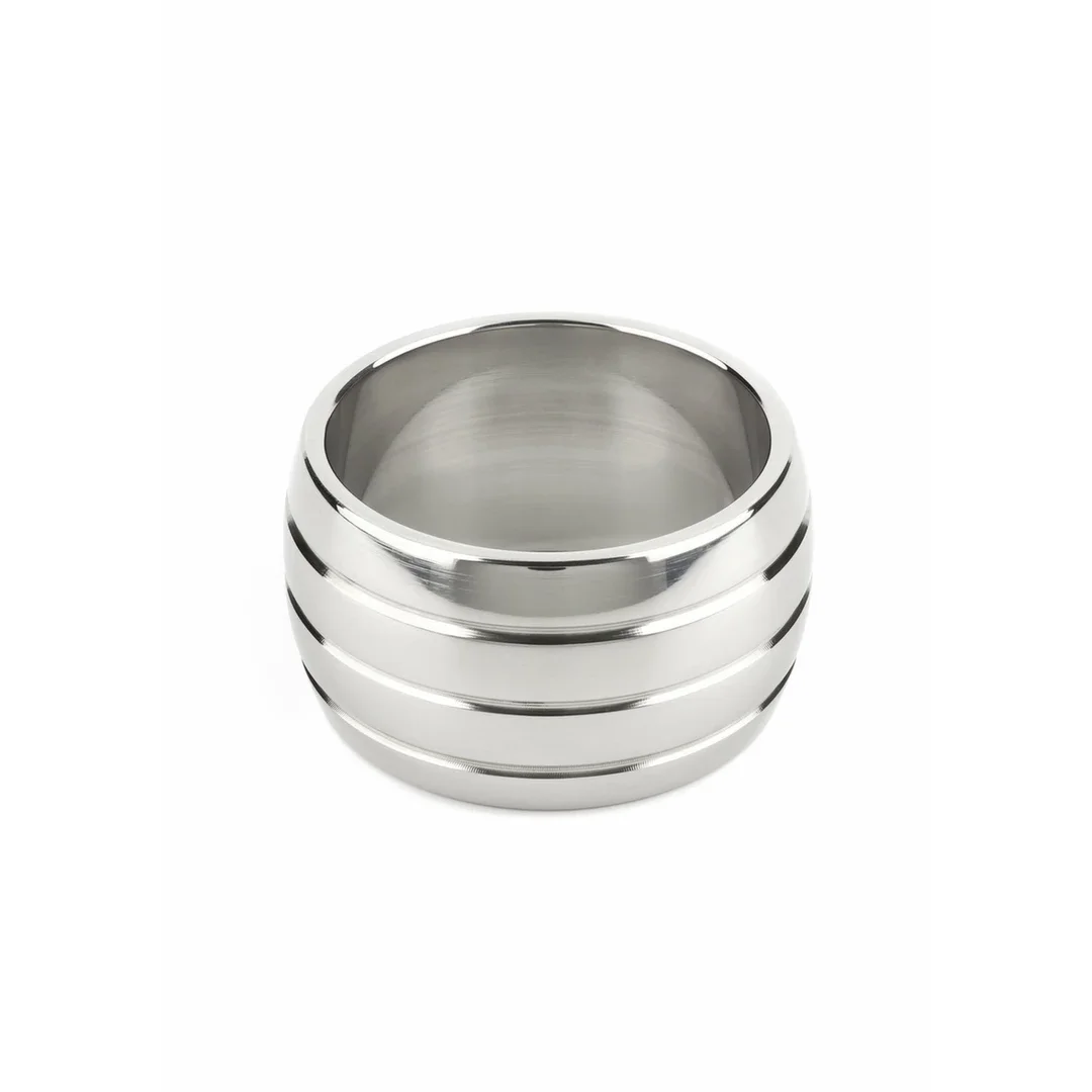 Mr. Steel Oval Barrel C-Ring 45mm stalowy pierścień anatomiczny — zdjęcie 5
