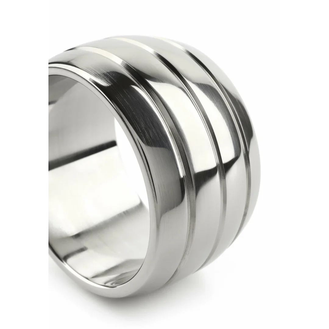 Mr. Steel Oval Barrel C-Ring 45mm stalowy pierścień anatomiczny — zdjęcie 6